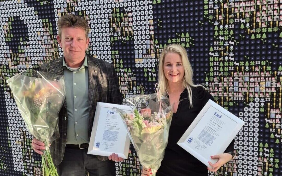 Albert en Ilona beëdigd als NVM-makelaar!